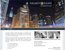 Tablet Screenshot of fogartyandfugate.com